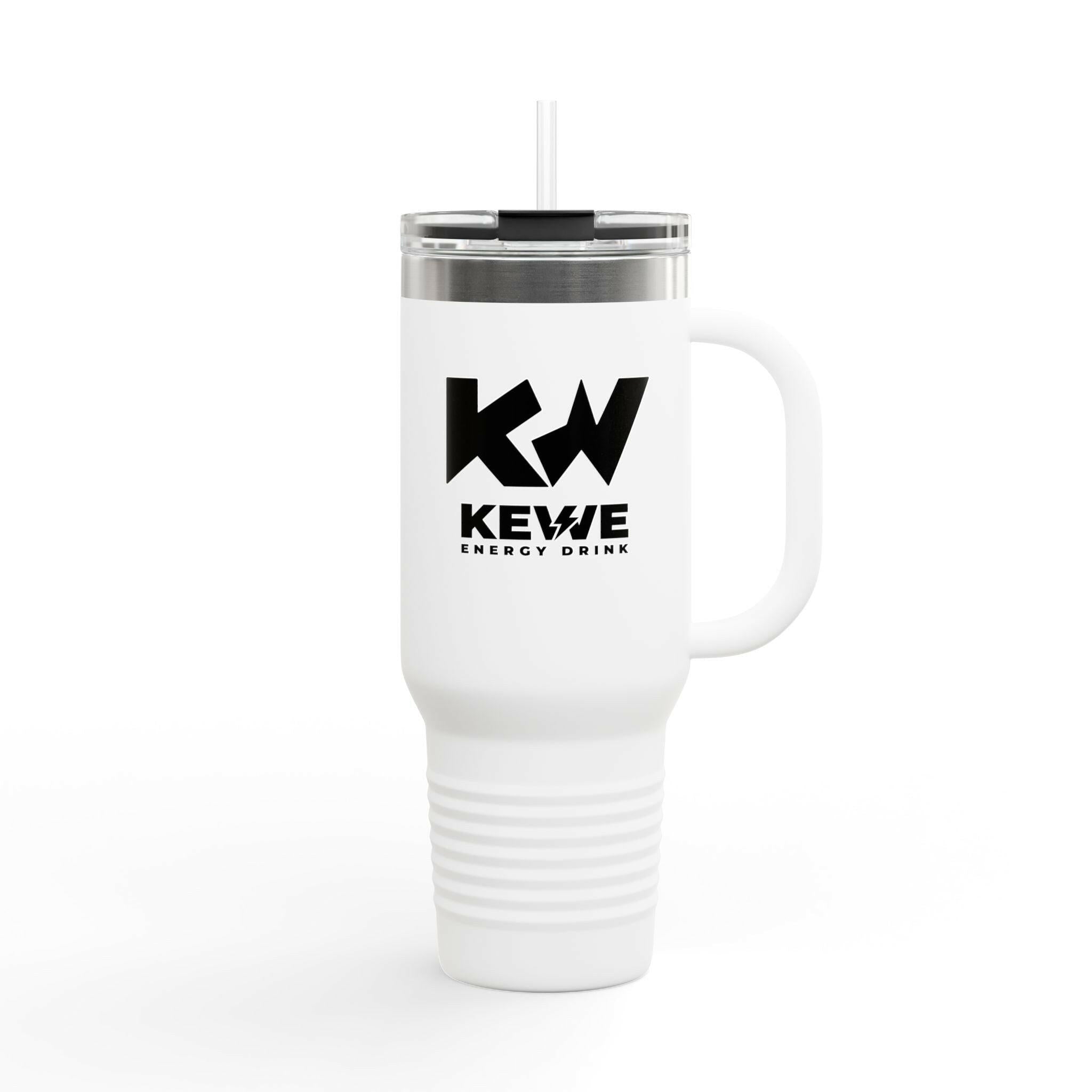 Insulated Travel Mug.