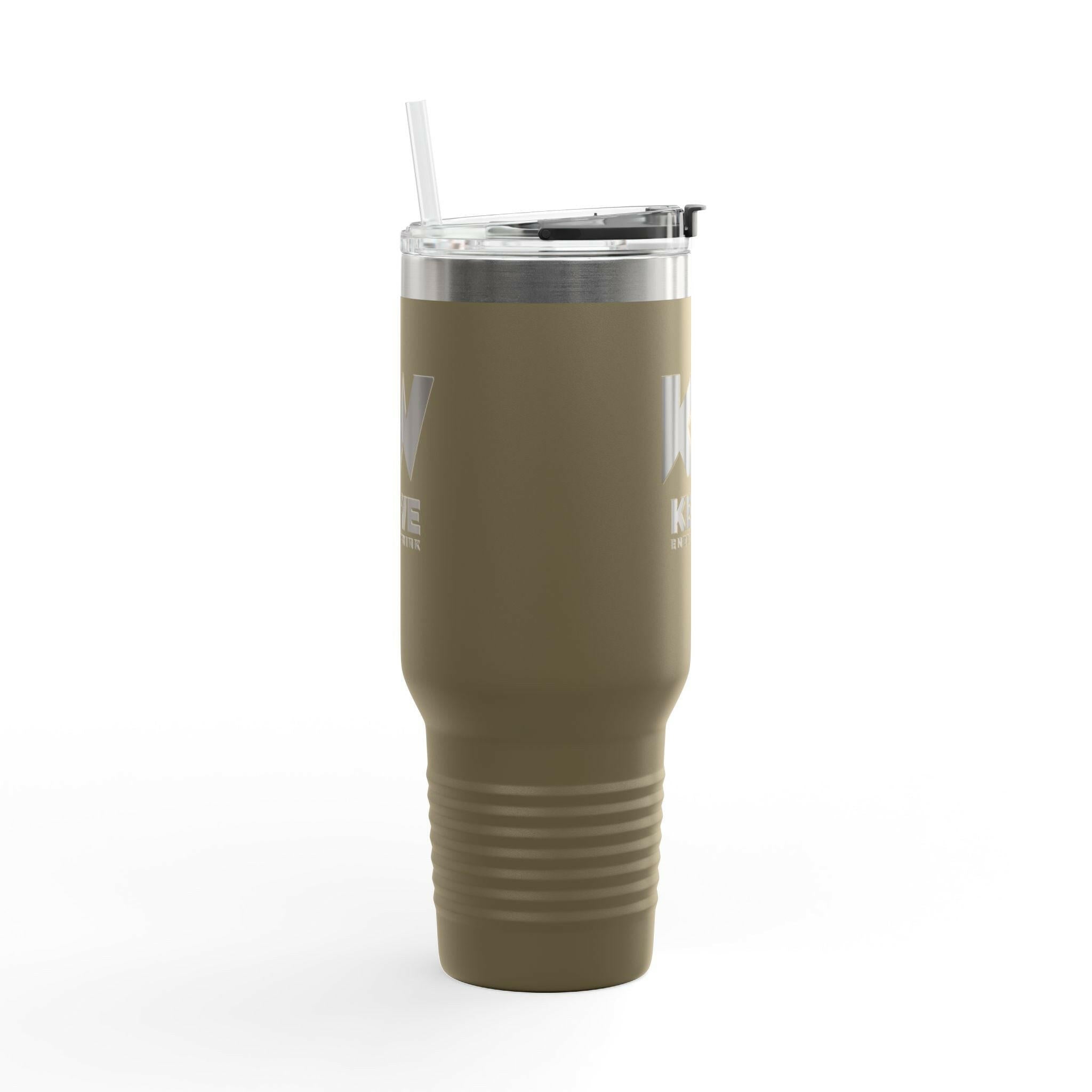 Insulated Travel Mug.