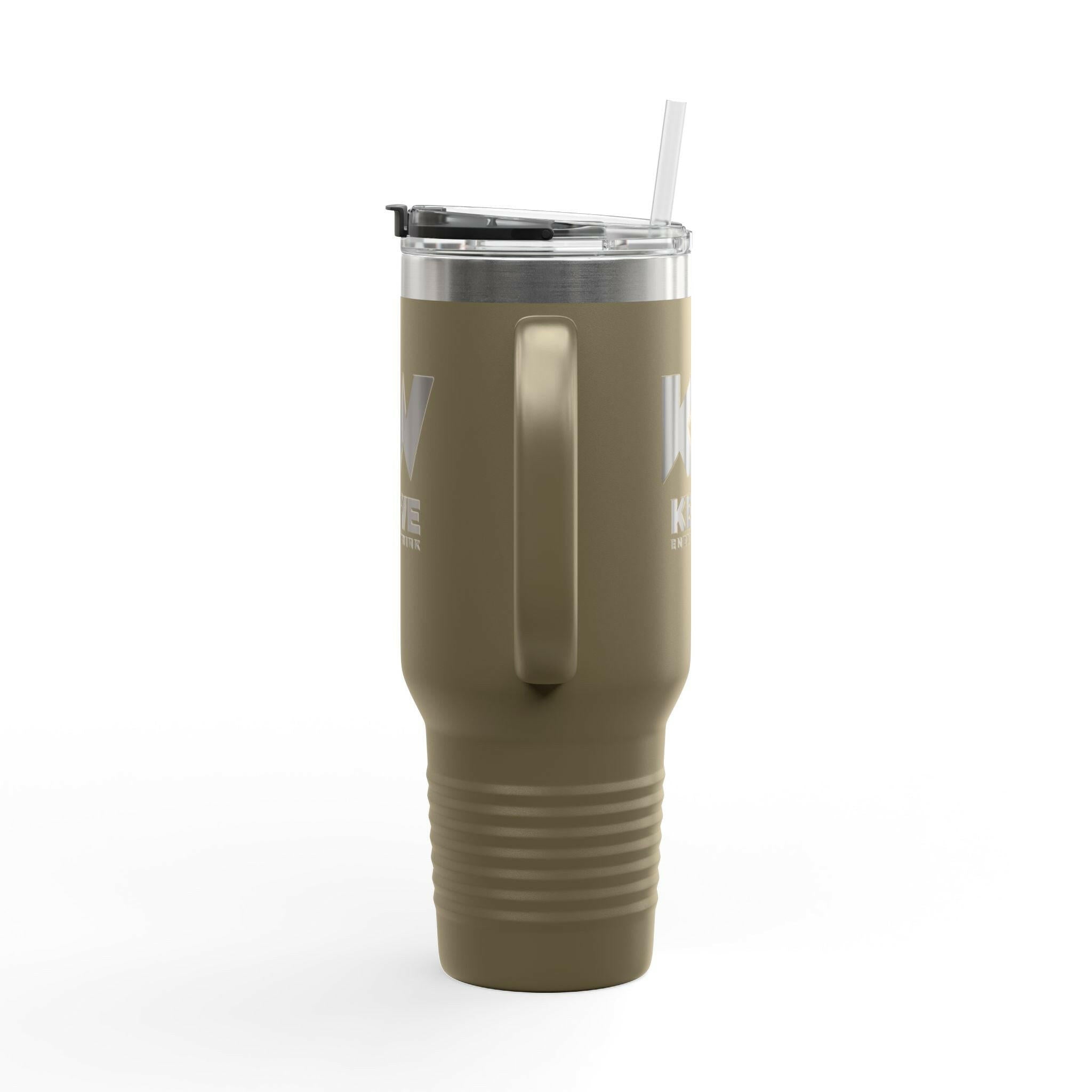 Insulated Travel Mug.