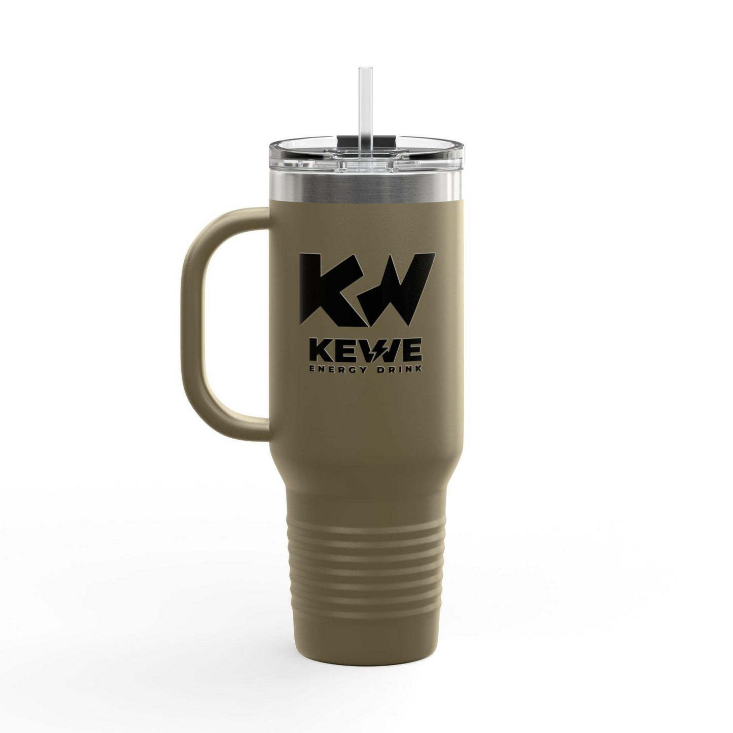 Insulated Travel Mug.