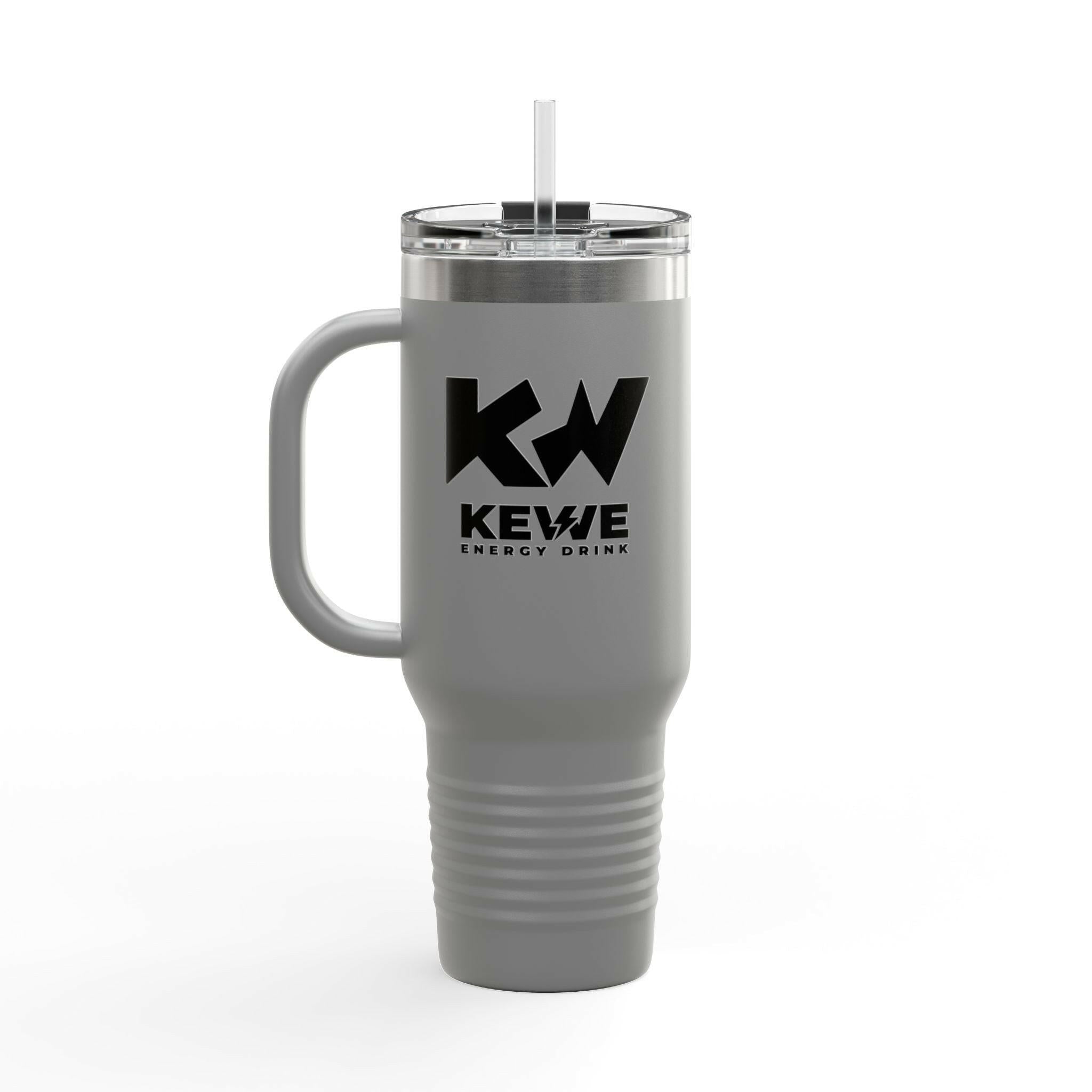 Insulated Travel Mug.