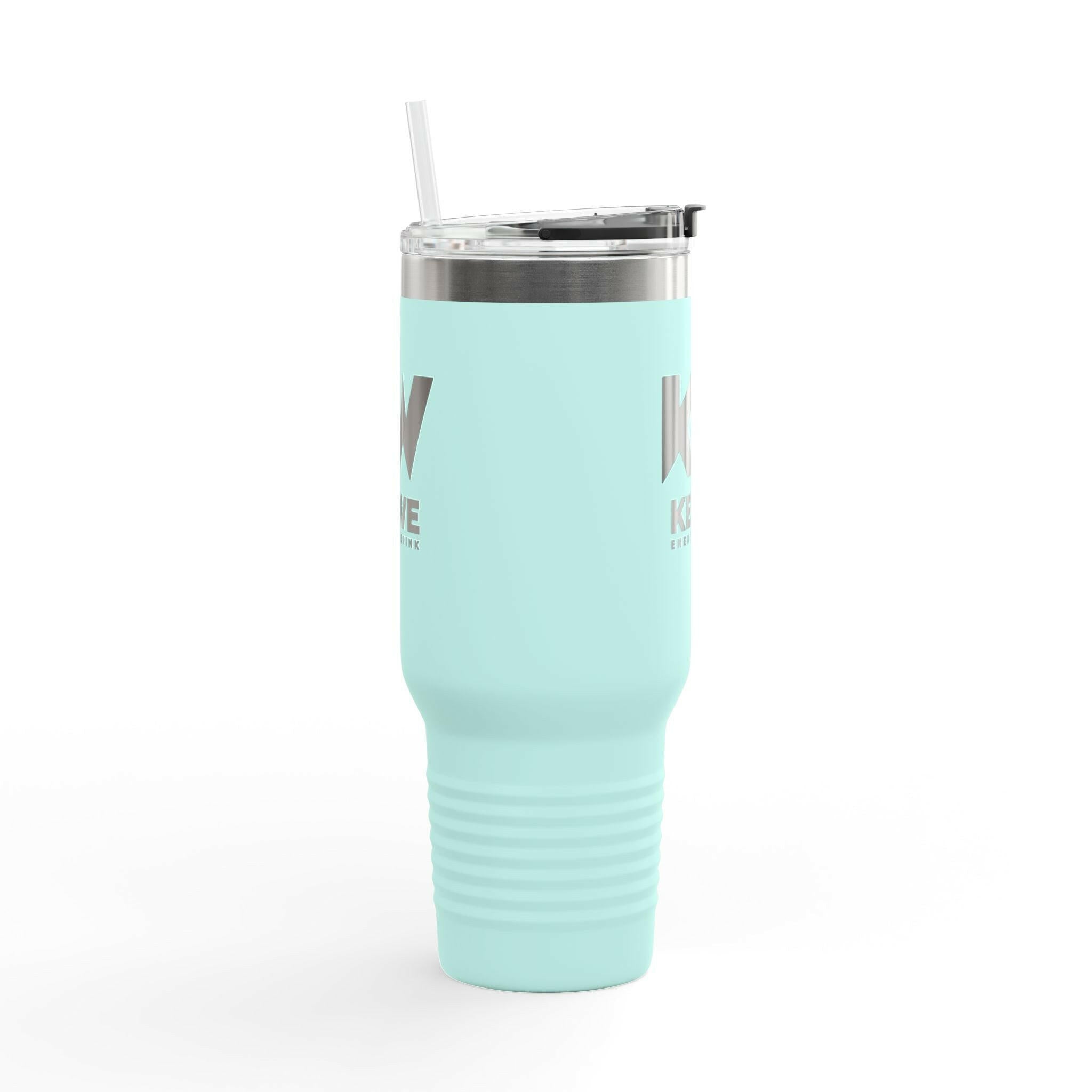 Insulated Travel Mug.