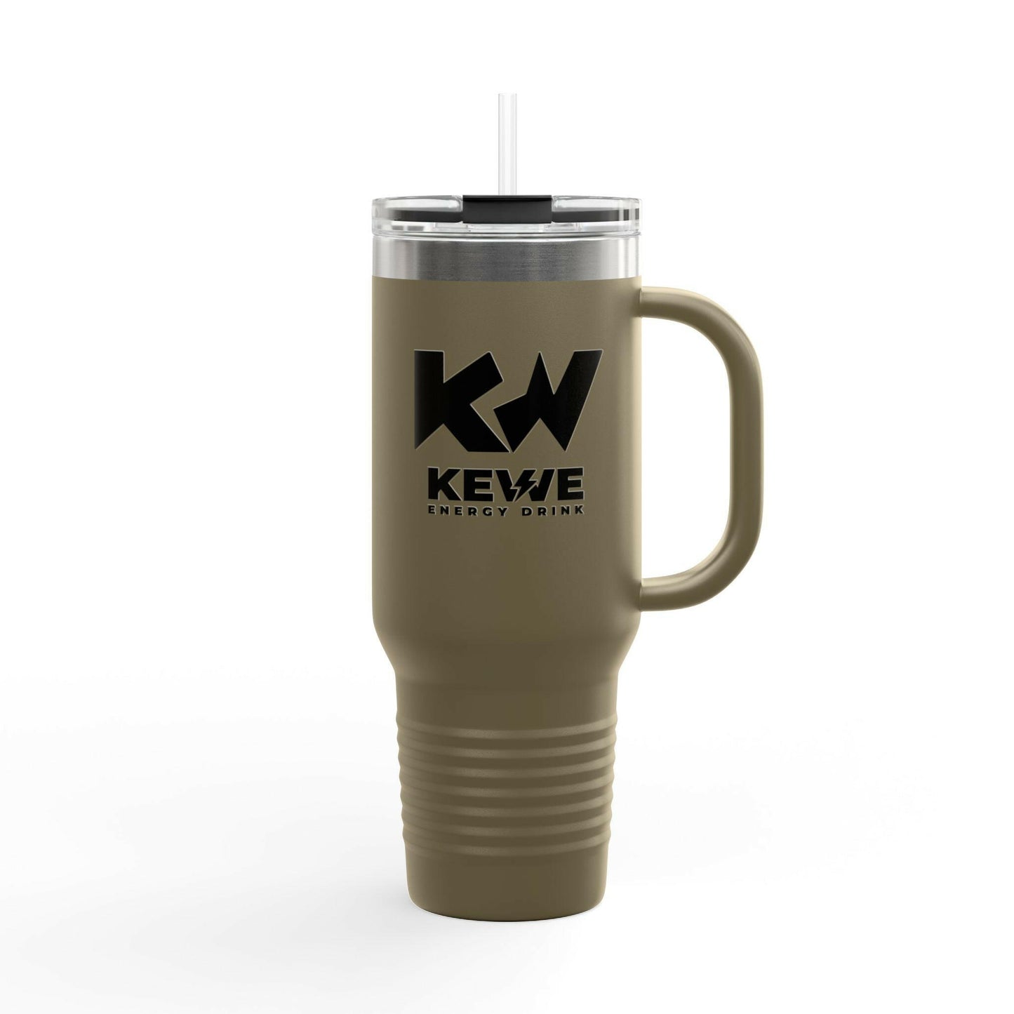 Insulated Travel Mug.