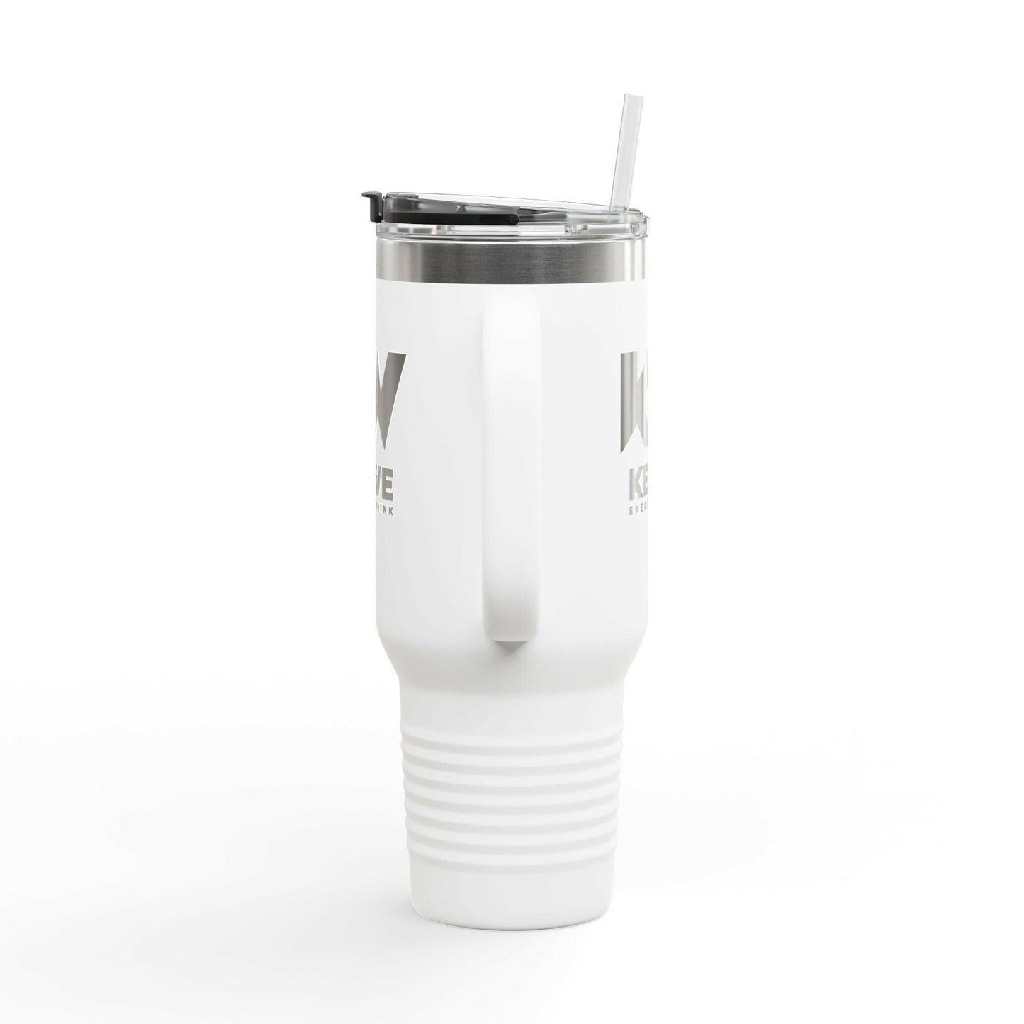 Insulated Travel Mug.